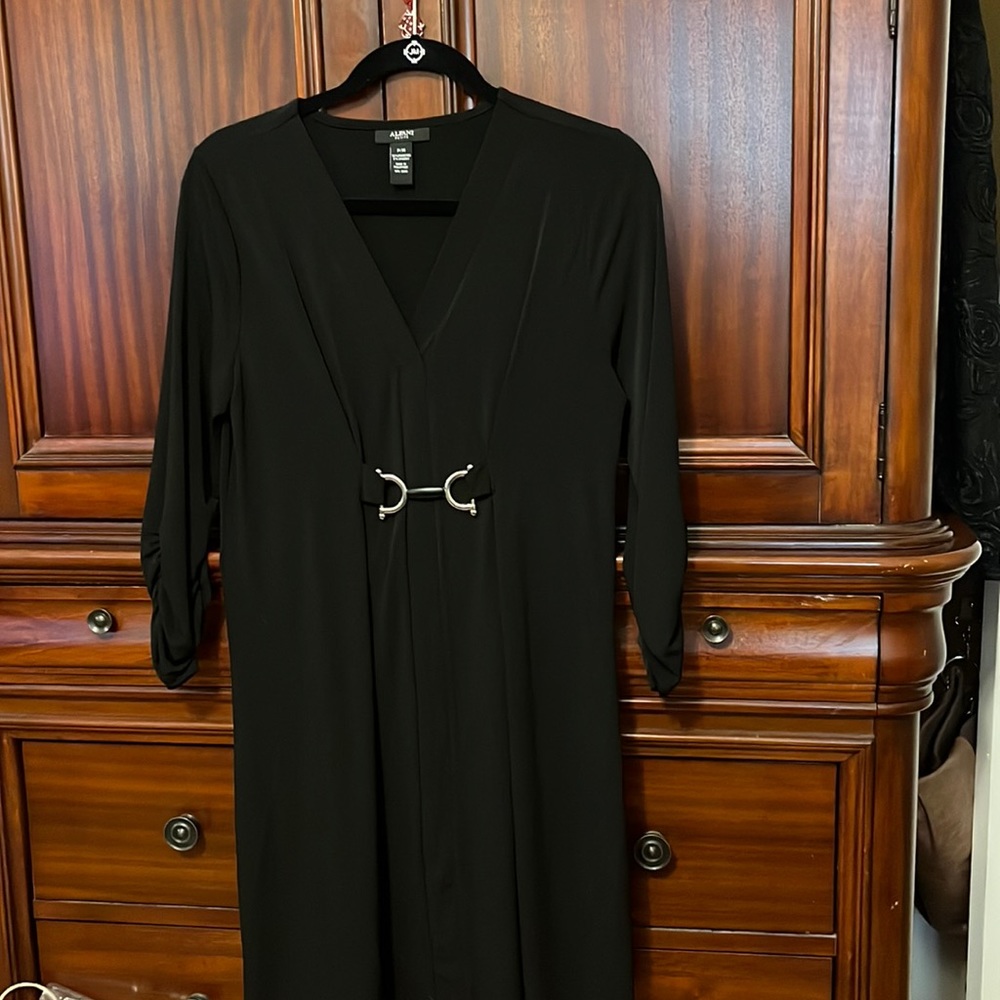 Alfani size Petite medium black dress